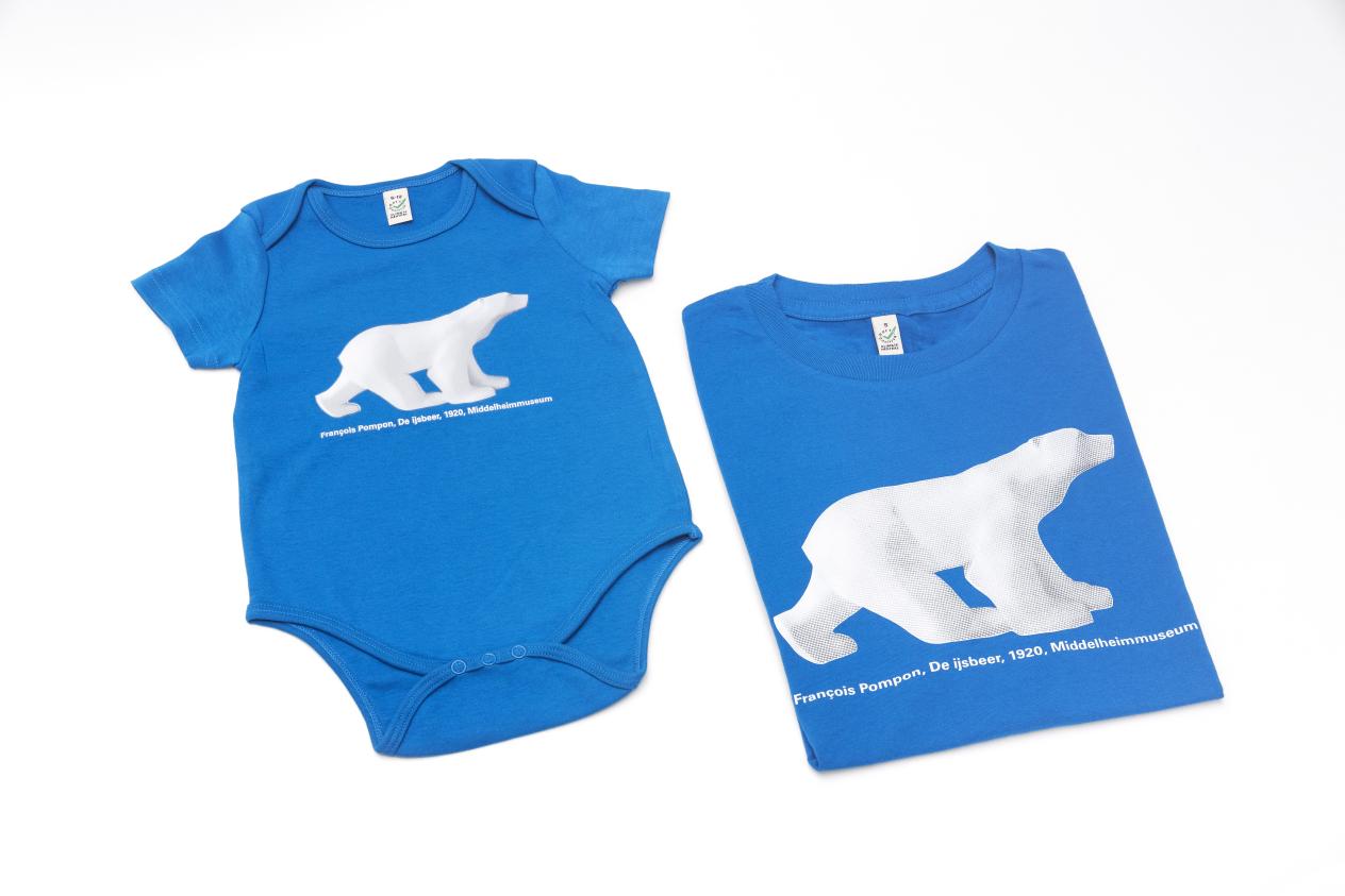 François Pompon - ijsbeer rompertje & t-shirt