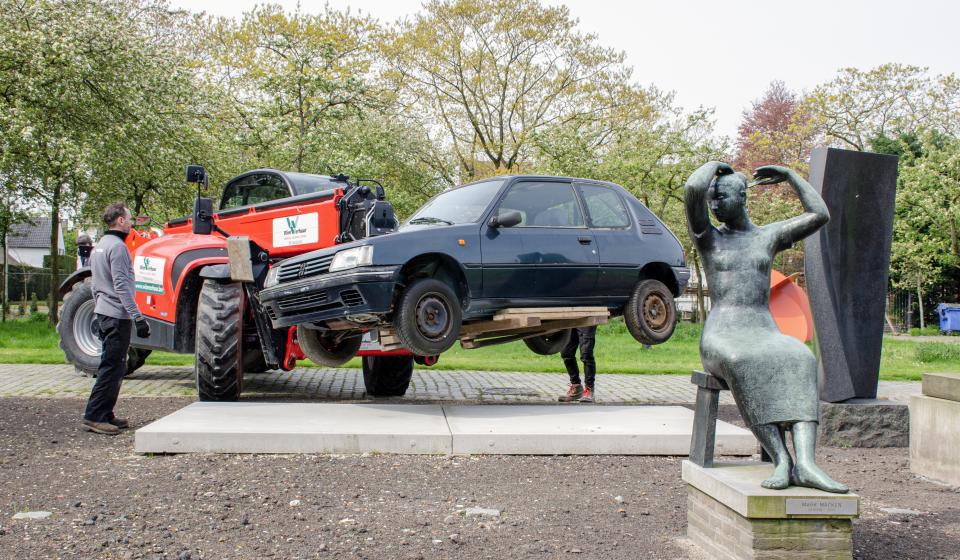 Verhuis van 'Discipline van de subjectiviteit' van Erwin Wurm