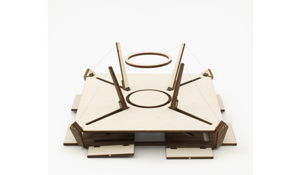 Maquette van Heaven and Earth van Adrien Tirtiaux