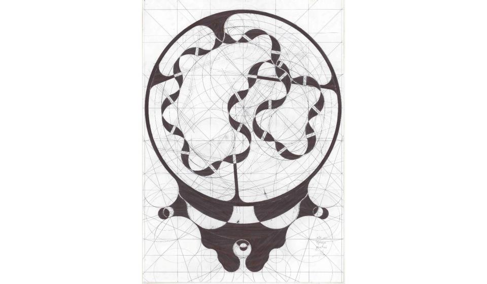 Zwartwit print van Genetisch van Jean Katambayi